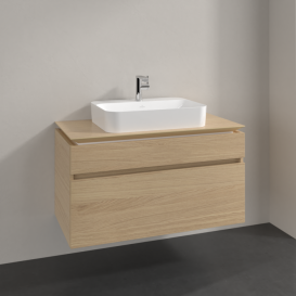 Тумба під раковину Villeroy&Boch Legato 100х55 см ДСП північний дуб B75600VJ