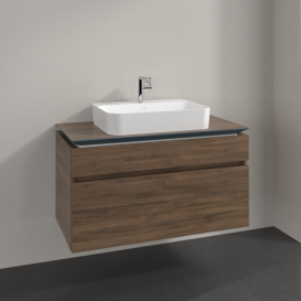 Тумба під раковину Villeroy & Boch Legato 100х55 см ДСП дуб аризона B75600VH