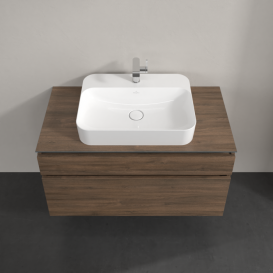 Тумба під раковину Villeroy & Boch Legato 100х55 см ДСП дуб аризона B75600VH