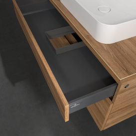 Тумба під раковину Villeroy & Boch Legato 100х55 см ДСП дуб канзас B75600RH