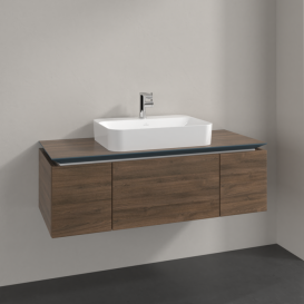 Тумба під раковину Villeroy & Boch Legato 120х38 см ДСП дуб аризона B75700VH