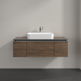 Тумба під раковину Villeroy & Boch Legato 120х38 см ДСП дуб аризона B75700VH