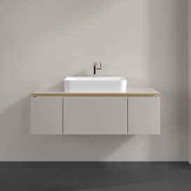 Тумба под раковину Villeroy & Boch Legato 120х38 см ДСП нежно-серый B75700VK