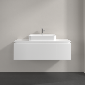 Тумба під раковину Villeroy & Boch Legato 120х38 см ДСП білий матовий B75700MS