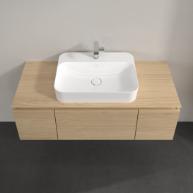 Тумба під раковину Villeroy&Boch Legato 120х38 см ДСП північний дуб B75700VJ