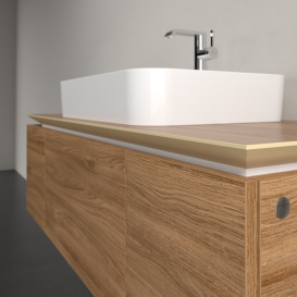 Тумба под раковину Villeroy & Boch Legato 120х38 см ДСП дуб канзас B75700RH