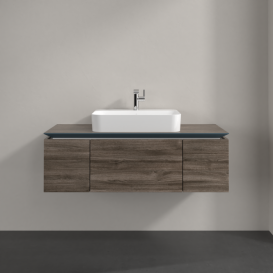 Тумба под раковину Villeroy & Boch Legato 120х38 см ДСП каменный дуб B75700RK