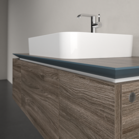 Тумба под раковину Villeroy & Boch Legato 120х38 см ДСП каменный дуб B75700RK