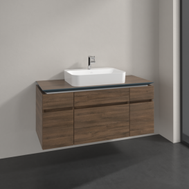 Тумба под раковину Villeroy & Boch Legato 120х55 см ДСП дуб аризона B75800VH