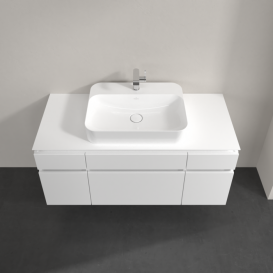 Тумба под раковину Villeroy & Boch Legato 120х55 см ДСП белый матовый B75800MS