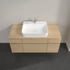 Тумба під раковину Villeroy&Boch Legato 120х55 см ДСП північний дуб B75800VJ