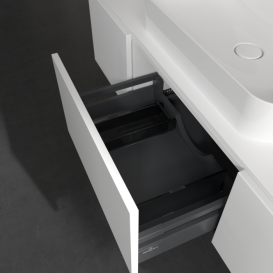 Тумба под раковину Villeroy & Boch Legato 140х38 см ДСП белый матовый B75900MS