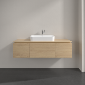 Тумба під раковину Villeroy&Boch Legato 140х38 см ДСП північний дуб B75900VJ