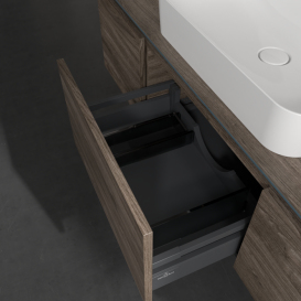 Тумба під раковину Villeroy & Boch Legato 140х38 см ДСП кам'яний дуб B75900RK