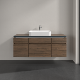 Тумба під раковину Villeroy & Boch Legato 140х55 см ДСП дуб аризона B76000VH