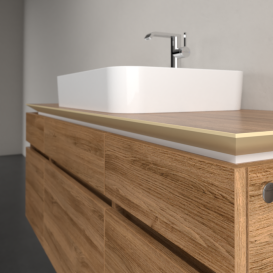 Тумба під раковину Villeroy & Boch Legato 140х55 см ДСП дуб канзас B76000RH