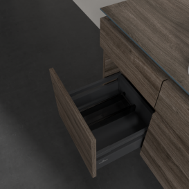 Тумба під раковину Villeroy & Boch Legato 140х55 см ДСП кам'яний дуб B76000RK