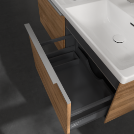 Тумба под раковину Villeroy & Boch Subway 3.0 127,2х42,9 см с подсветкой ДСП дуб канзас C567L0RH