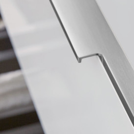 Тумба под раковину Villeroy & Boch Subway 3.0 127,2х42,9 см ДСП/алюминий чистый белый C601L0VF