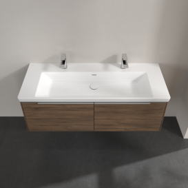 Тумба під раковину Villeroy & Boch Subway 3.0 127,2x42,9 см ДСП/алюміній дуб аризона C601L0VH