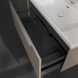 Тумба под раковину Villeroy & Boch Subway 3.0 97,3х42,9 см ДСП/алюминий тауп C569L0VM