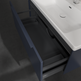Тумба під раковину Villeroy & Boch Subway 3.0 97,3х42,9 см ДСП/алюміній морський синій/монохром C569L2VQ