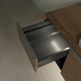 Тумба под раковину Villeroy & Boch Subway 3.0 100х42,3 см ДСП/алюминий дуб канзас C571L0RH