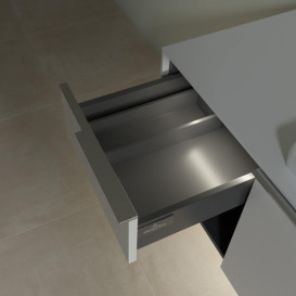 Тумба під раковину Villeroy & Boch Subway 3.0 100х42,3 см ДСП/алюміній чистий білий C571L0VF