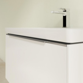 Тумба під раковину Villeroy & Boch Subway 3.0 77,2х42,9 см ДСП/алюміній чистий білий C573L0VF