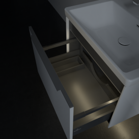 Тумба під раковину Villeroy & Boch Subway 3.0 62,2х42,9 см ДСП/алюміній чистий білий C575L0VF