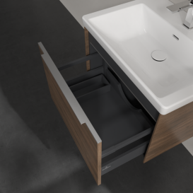 Тумба под раковину Villeroy & Boch Subway 3.0 62,2х42,9 см ДСП/алюминий дуб аризона C575L0VH