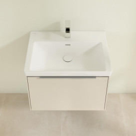 Тумба под раковину Villeroy & Boch Subway 3.0 62,2х42,9 см ДСП/алюминий серый кашемир C575L0VN