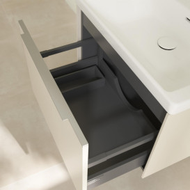 Тумба под раковину Villeroy & Boch Subway 3.0 62,2х42,9 см ДСП/алюминий серый кашемир C575L0VN