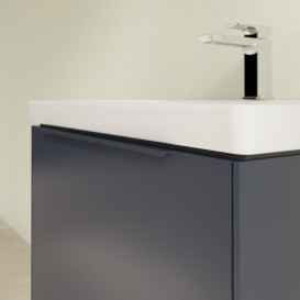 Тумба под раковину Villeroy & Boch Subway 3.0 62,2х42,9 см ДСП/алюминий морской синий/монохром C575L2VQ