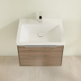 Тумба под раковину Villeroy & Boch Subway 3.0 57,2х42,9 см ДСП/алюминий дуб аризона C577L0VH