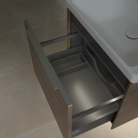 Тумба под раковину Villeroy & Boch Subway 3.0 57,2х42,9 см ДСП/алюминий дуб аризона C577L0VH