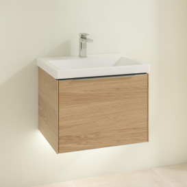 Тумба под раковину Villeroy & Boch Subway 3.0 57,2х42,9 см ДСП/алюминий дуб северный C577L0VJ