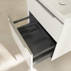 Тумба под раковину Villeroy & Boch Subway 3.0 57,2х57,6 см ДСП/алюминий чистый C578L0VF