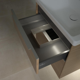 Тумба під раковину Villeroy & Boch Subway 3.0 57,2х57,6 см ДСП/алюміній дуб північний C578L0VJ