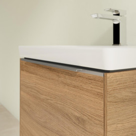 Тумба под раковину Villeroy & Boch Subway 3.0 52,3х42,9 см ДСП/алюминий дуб канзас C579L0RH