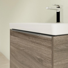 Тумба под раковину Villeroy & Boch Subway 3.0 52,3х42,9 см ДСП/алюминий дуб каменный C579L0RK