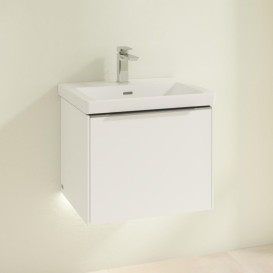 Тумба под раковину Villeroy & Boch Subway 3.0 52,3х42,9 см ДСП/алюминий чистый белый C579L0VF