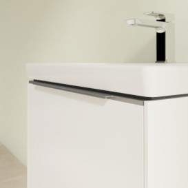 Тумба под раковину Villeroy & Boch Subway 3.0 52,3х42,9 см ДСП/алюминий чистый белый C579L0VF