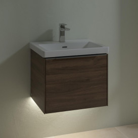 Тумба под раковину Villeroy & Boch Subway 3.0 52,3х42,9 см ДСП/алюминий дуб аризона C579L0VH