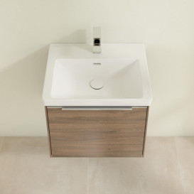 Тумба под раковину Villeroy & Boch Subway 3.0 52,3х42,9 см ДСП/алюминий дуб аризона C579L0VH