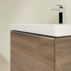 Тумба под раковину Villeroy & Boch Subway 3.0 52,3х42,9 см ДСП/алюминий дуб аризона C579L0VH