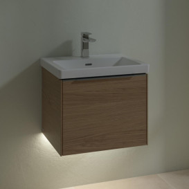 Тумба под раковину Villeroy & Boch Subway 3.0 52,3х42,9 см ДСП/алюминий дуб северный C579L0VJ