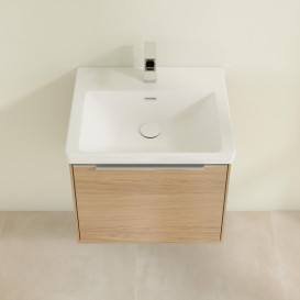 Тумба под раковину Villeroy & Boch Subway 3.0 52,3х42,9 см ДСП/алюминий дуб северный C579L0VJ