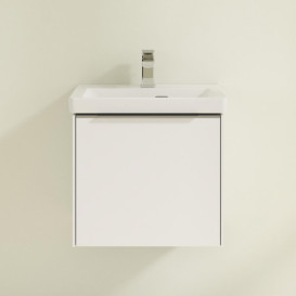 Тумба под раковину Villeroy & Boch Subway 3.0 47,3х42,9 см ДСП/алюминий чистый белый C580L0VF