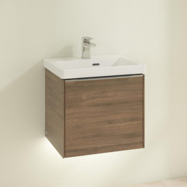 Тумба под раковину Villeroy & Boch Subway 3.0 47,3х42,9 см ДСП/алюминий дуб аризона C580L0VH